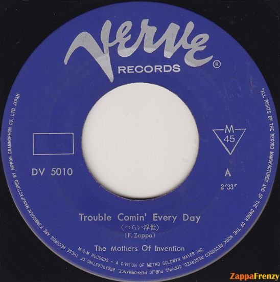 Trouble Comin' Every Day